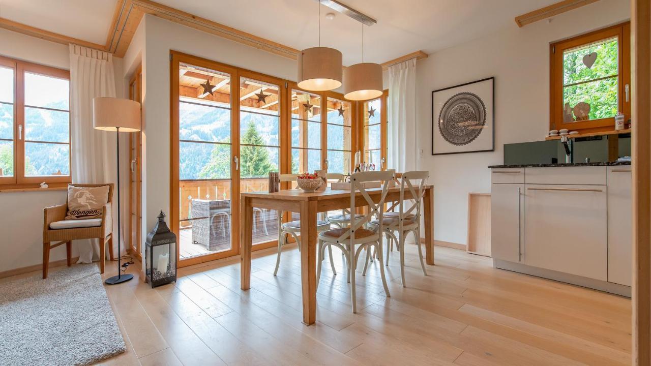 Panoramapark Soleil Chalet D Wengen Dış mekan fotoğraf