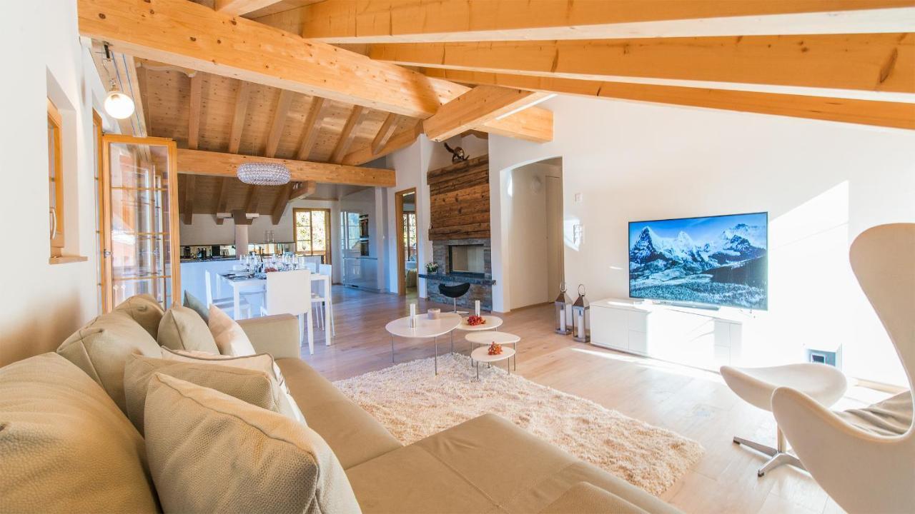 Panoramapark Soleil Chalet D Wengen Dış mekan fotoğraf