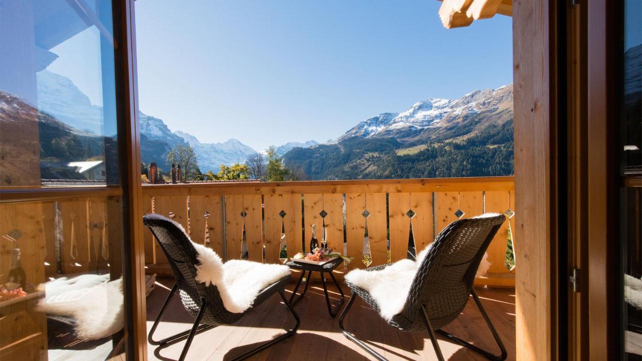 Panoramapark Soleil Chalet D Wengen Dış mekan fotoğraf